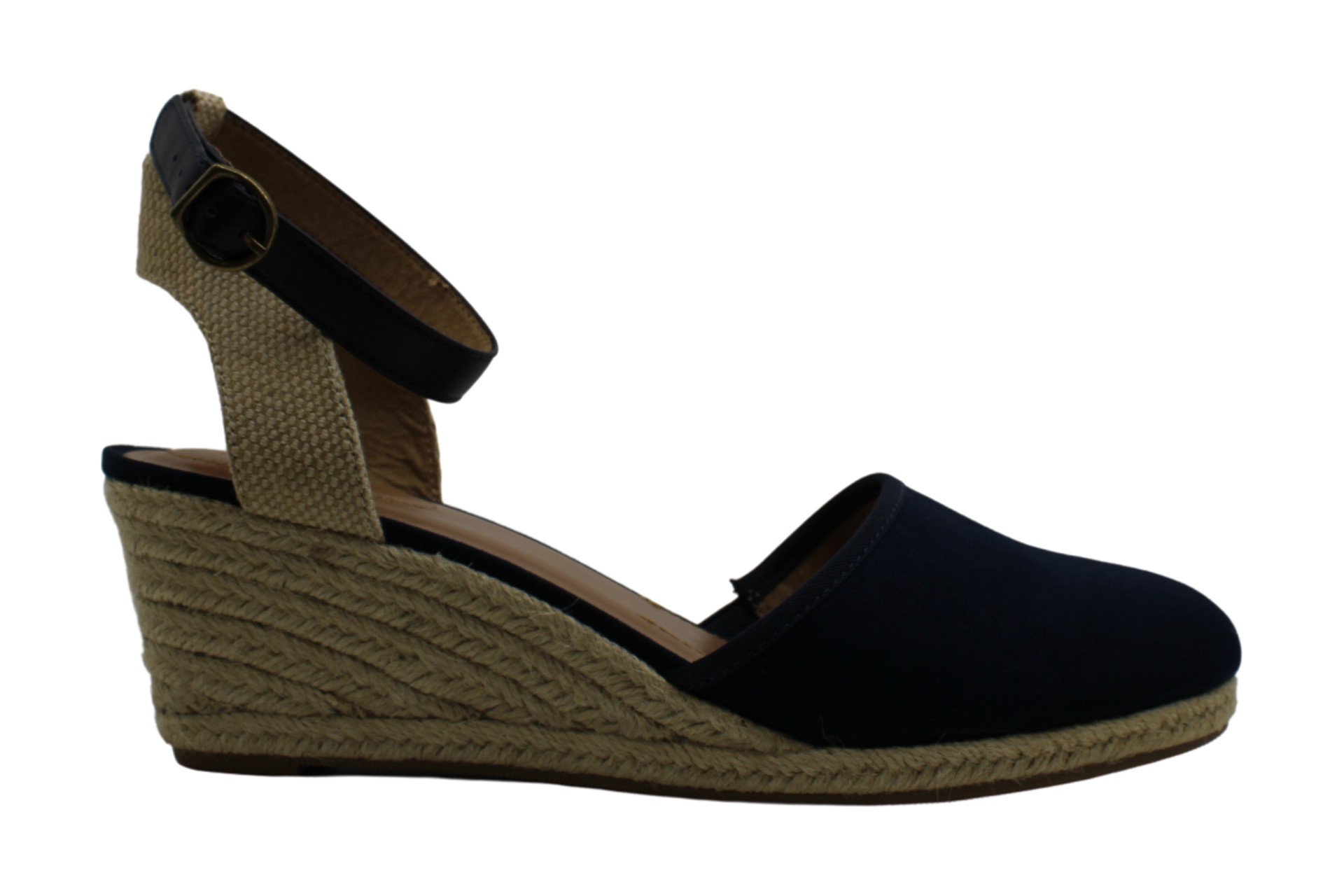 Details about   Women's Style & Co Mailena Wedge Espadrille Sandals Navy