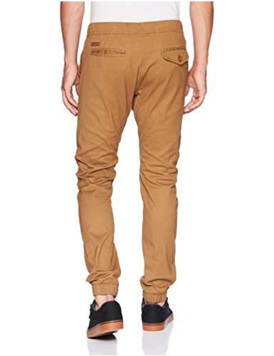 wt02 men's basic jogger fleece pants