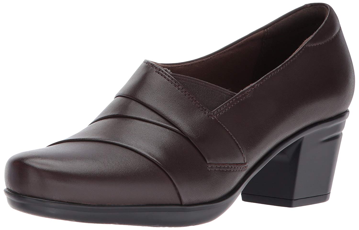 clarks women's emslie lulin pump brown
