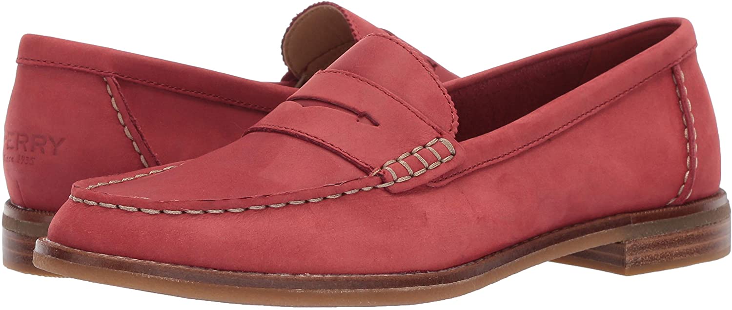 ladies leather loafer shoes