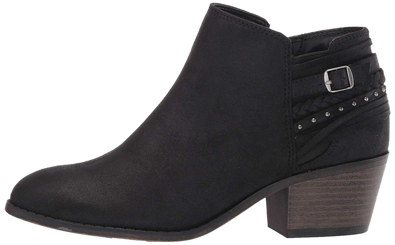 Fergalicious Women's Brawn Ankle Boot, Black, Size 8.5 sVQc | eBay