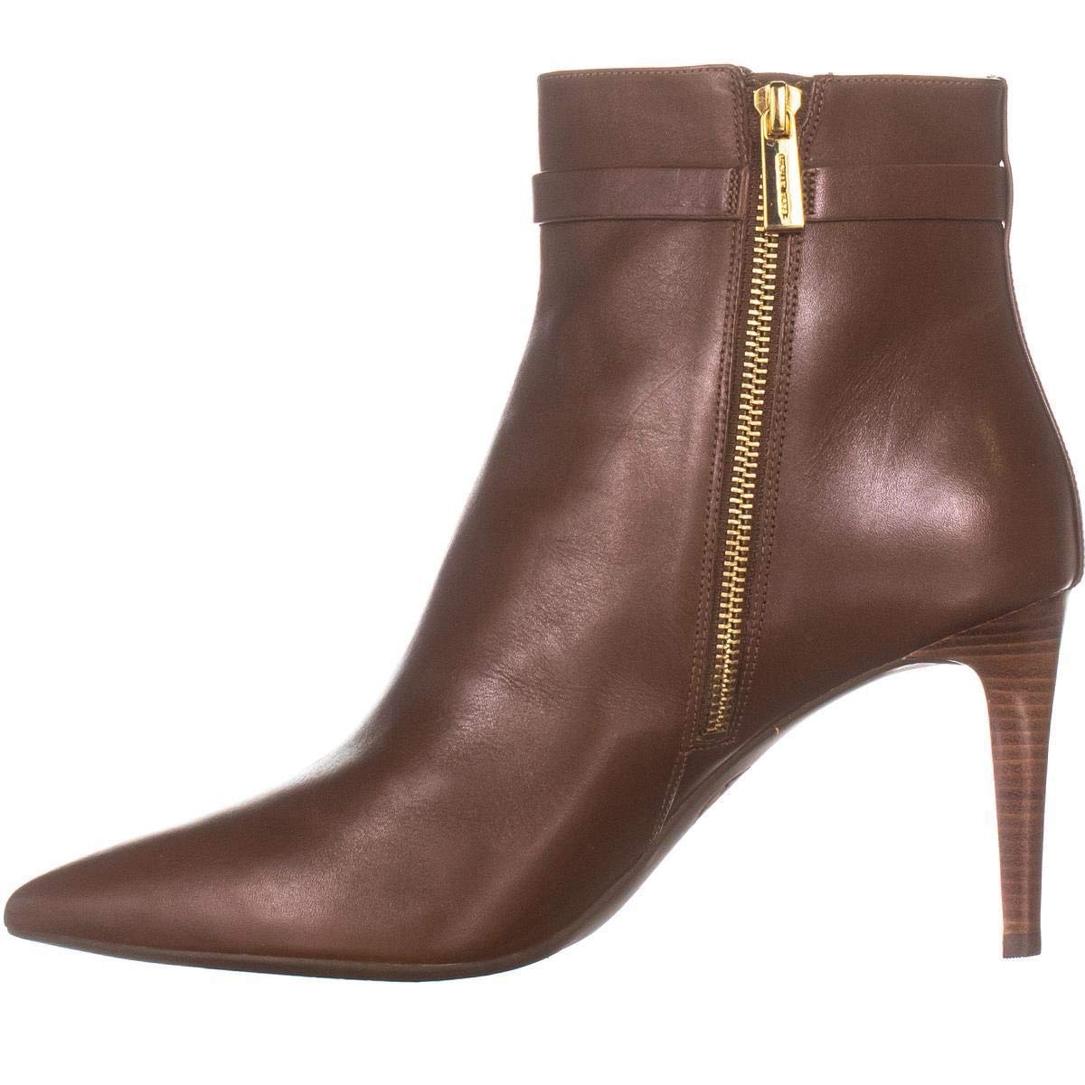 michael kors cognac booties