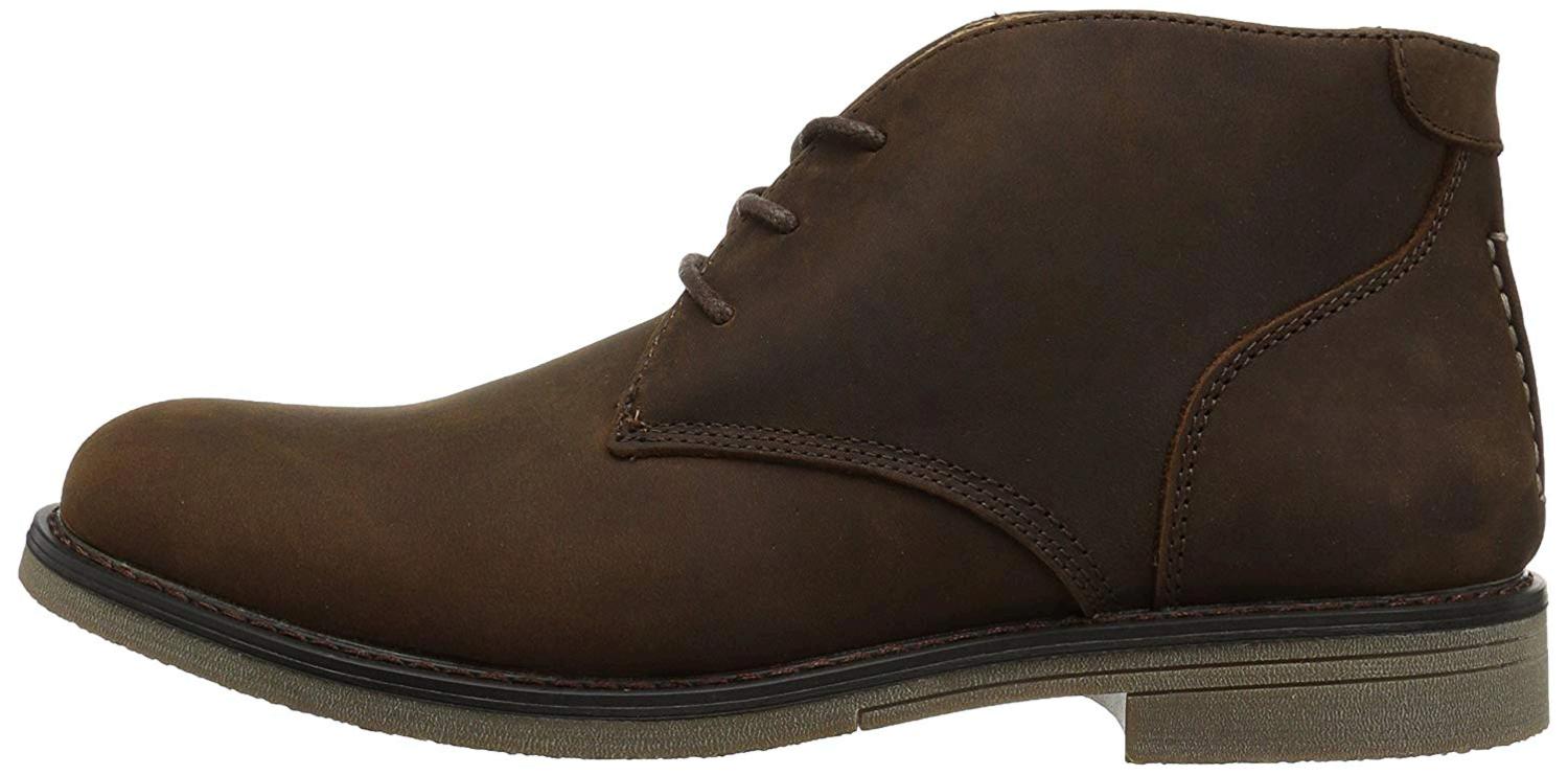 Nunn Bush Men's Lancaster Plain Toe Chukka Boot, Brown, Size 11.5 e9M7 ...