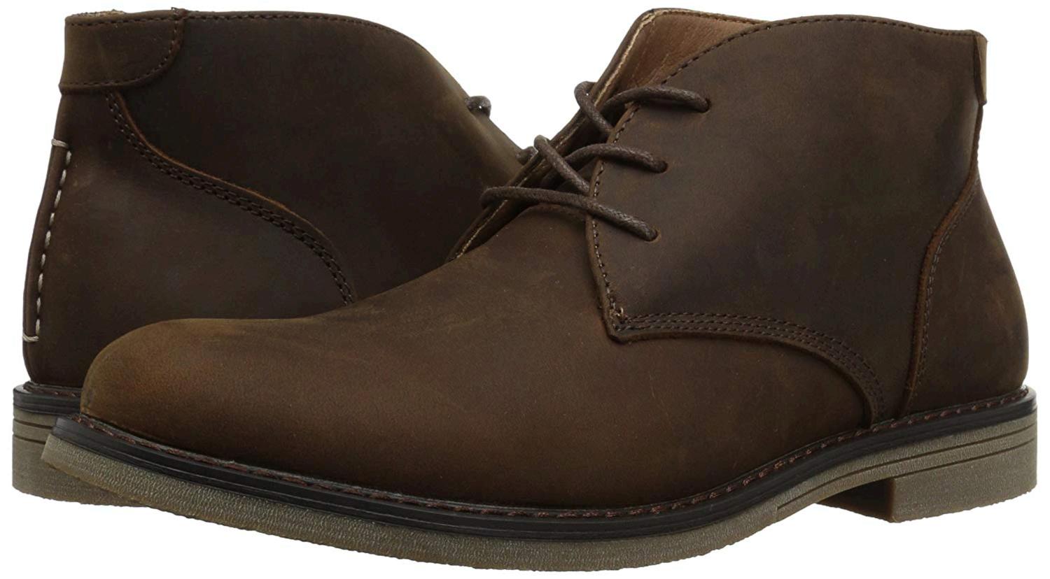 Nunn Bush Men's Lancaster Plain Toe Chukka Boot, Brown, Size 11.5 e9M7 ...
