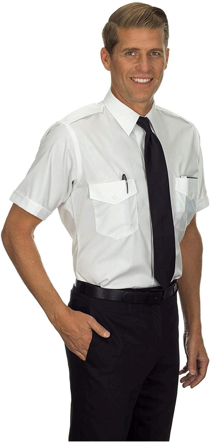 pilot shirt white