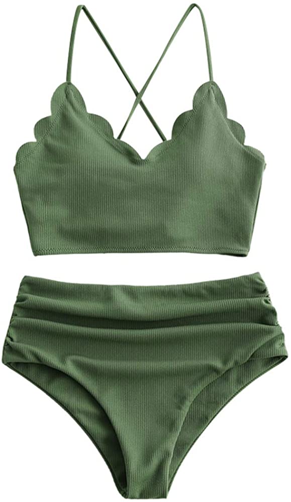 zaful bikinis high waisted