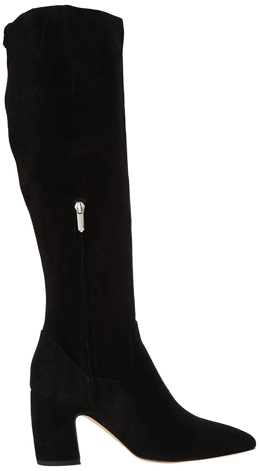 sam edelman black leather booties