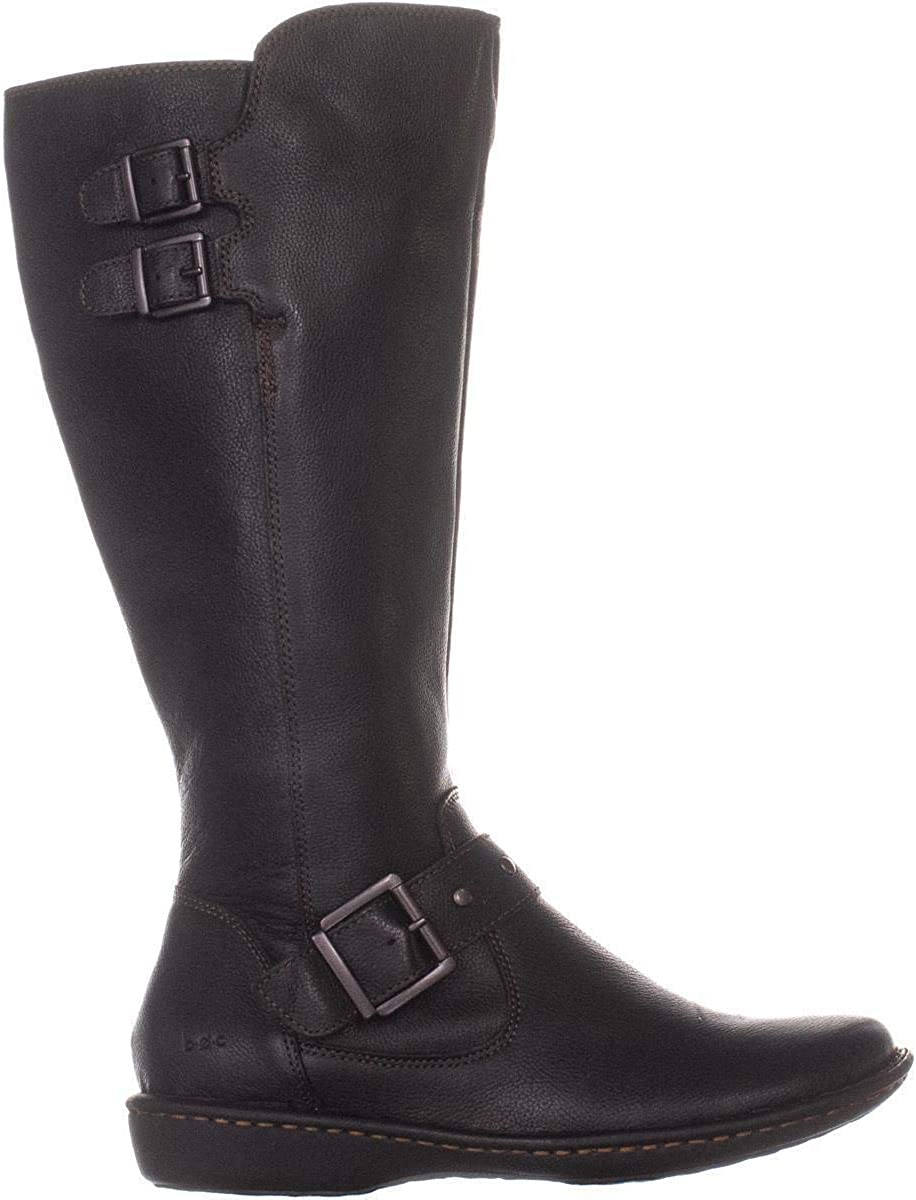 B.O.C Womens Oliver Leather Closed Toe Knee High Fashion Boots, Black ...