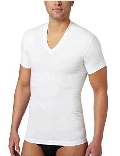 Shapewear Form V-Neck T-Shirt, White, Size Large pvUy | eBay
