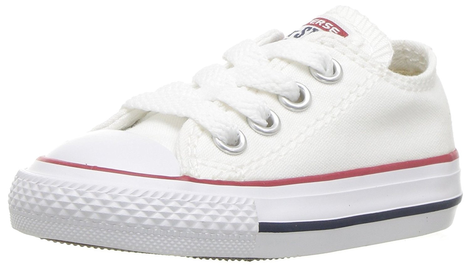 Kids Converse Girls Chuck Taylor Canvas Low Top Lace, Optical White ...