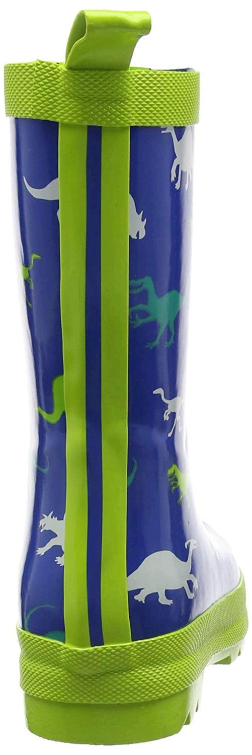 Hatley Boys' Printed Rain Boots Raincoat,, Dinosaur Menagerie, Size 5