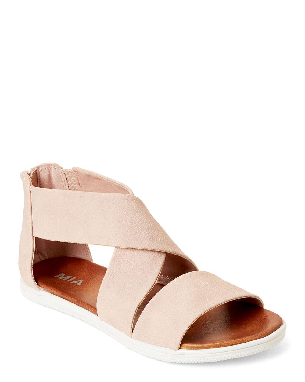 Mia Womens Deana Fabric Open Toe Casual Espadrille Sandals, Blush, Size 6.5 i19z | eBay