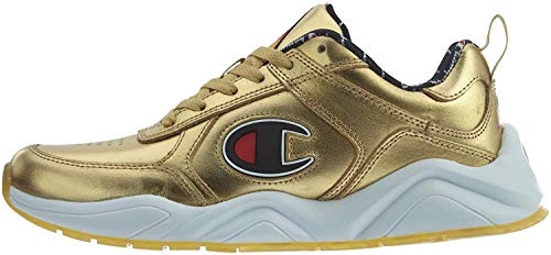 gold champion sneakers