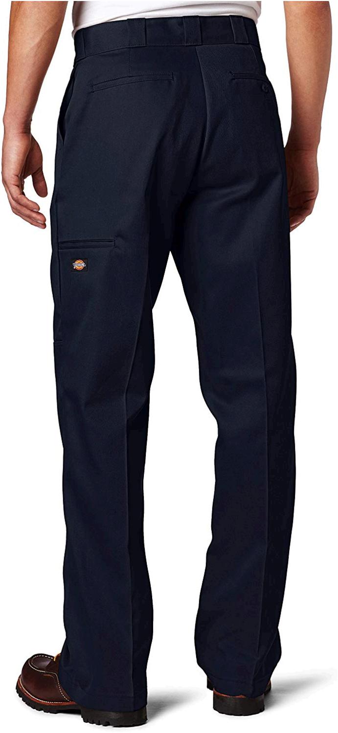 dickies men's loose fit double knee twill work pant