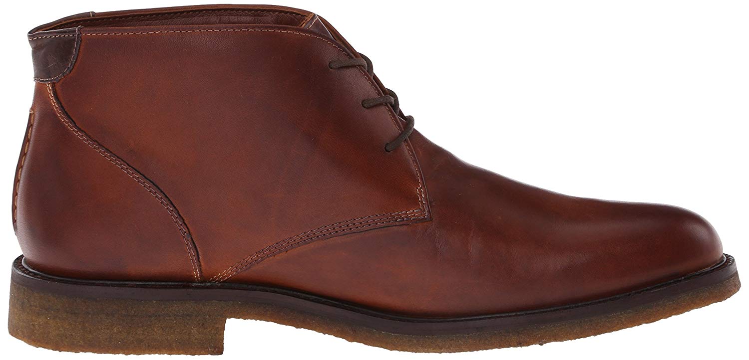 johnston and murphy copeland chukka red brown