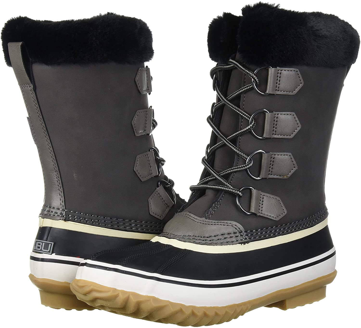 JBU by Jambu Women's Rainey Weather Ready Snow Boot, Dark Grey, Size 8.