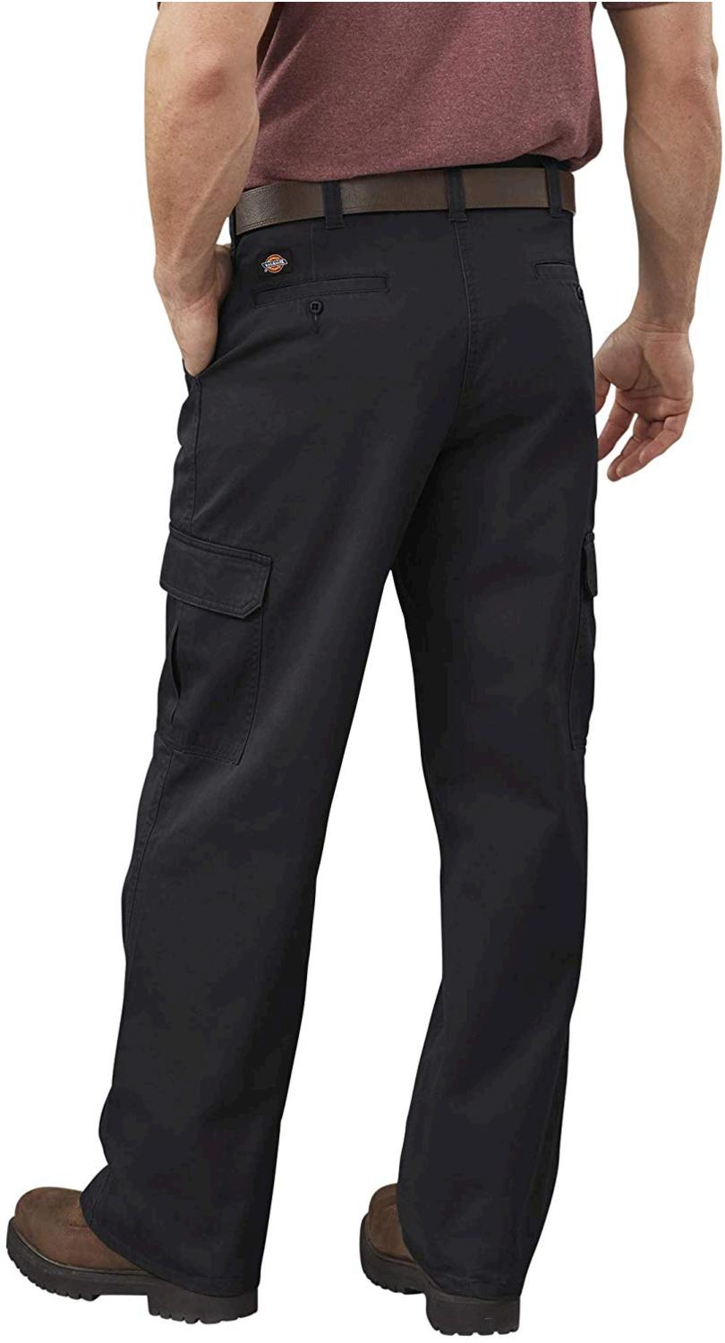 black cargo pants in store