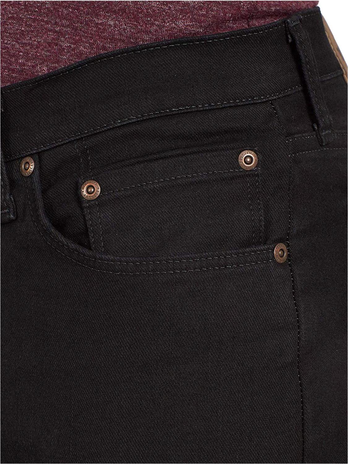 Wrangler Authentics Men's Classic 5-Pocket Regular, Black Flex, Size ...