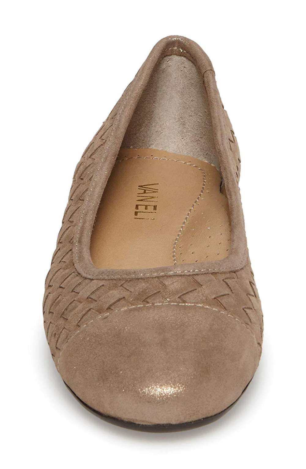 VANELi Womens Shera Closed Toe Ballet Flats, Taupe, Size 11.0 1hiZ eBay