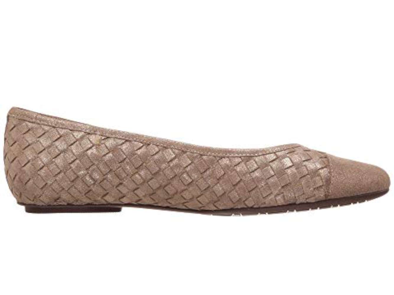taupe ballet flats womens
