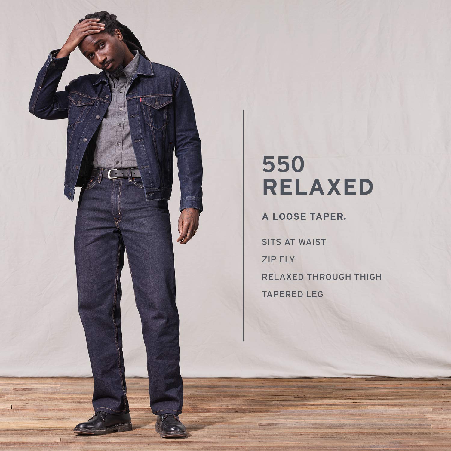 mens levis 550 relaxed fit