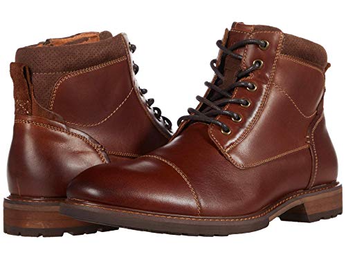 lodge cap toe lace up boot