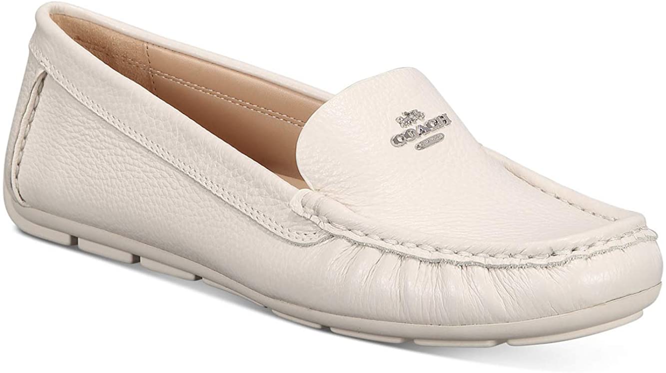 COACH Marley Driver Loafers Shoes Chalk 