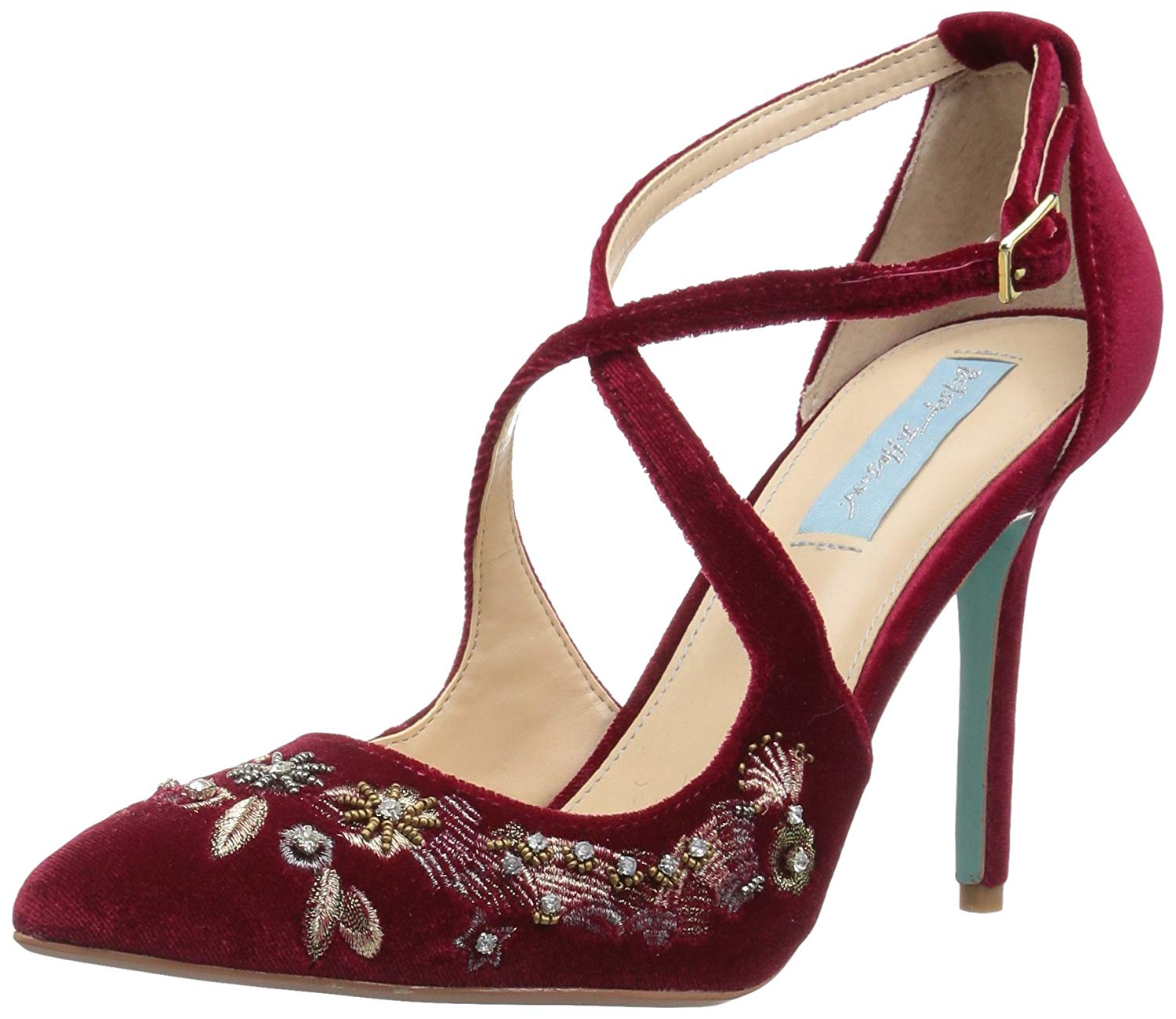 Betsey Johnson Frauen Spitzenschuhe Knoechel Riemen Klassische Pumps Schwarz Gro Betsey Johnson Frauen Spitzenschuhe Knoechel Riemen Klassische Pumps Schwarz Gro
