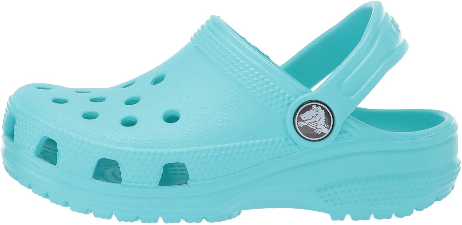 pool blue crocs