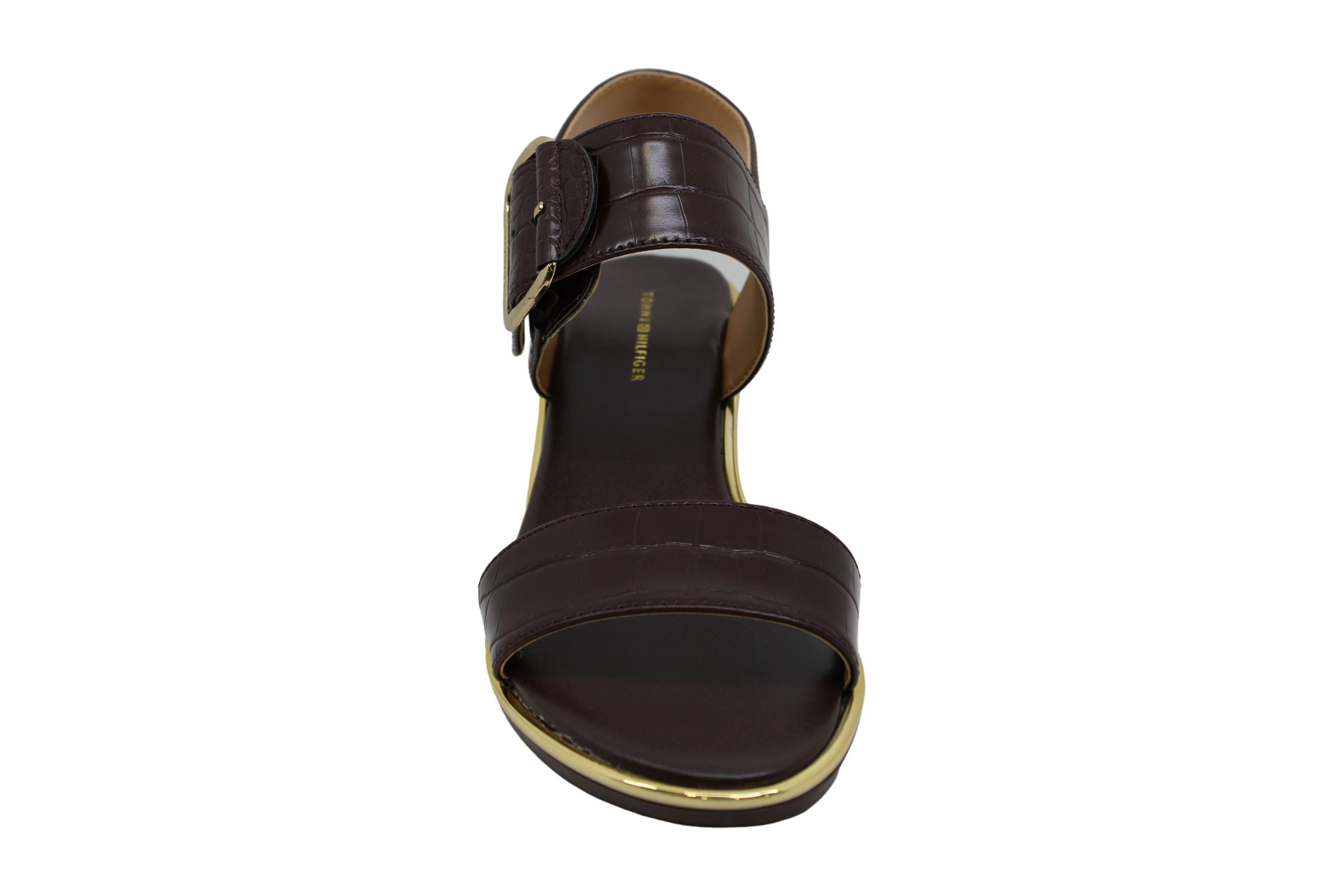 Tommy Hilfiger Womens Katz2 Leather Open Toe Casual Slingback, Brown, Size 7.5 I 192734332899 | eBay