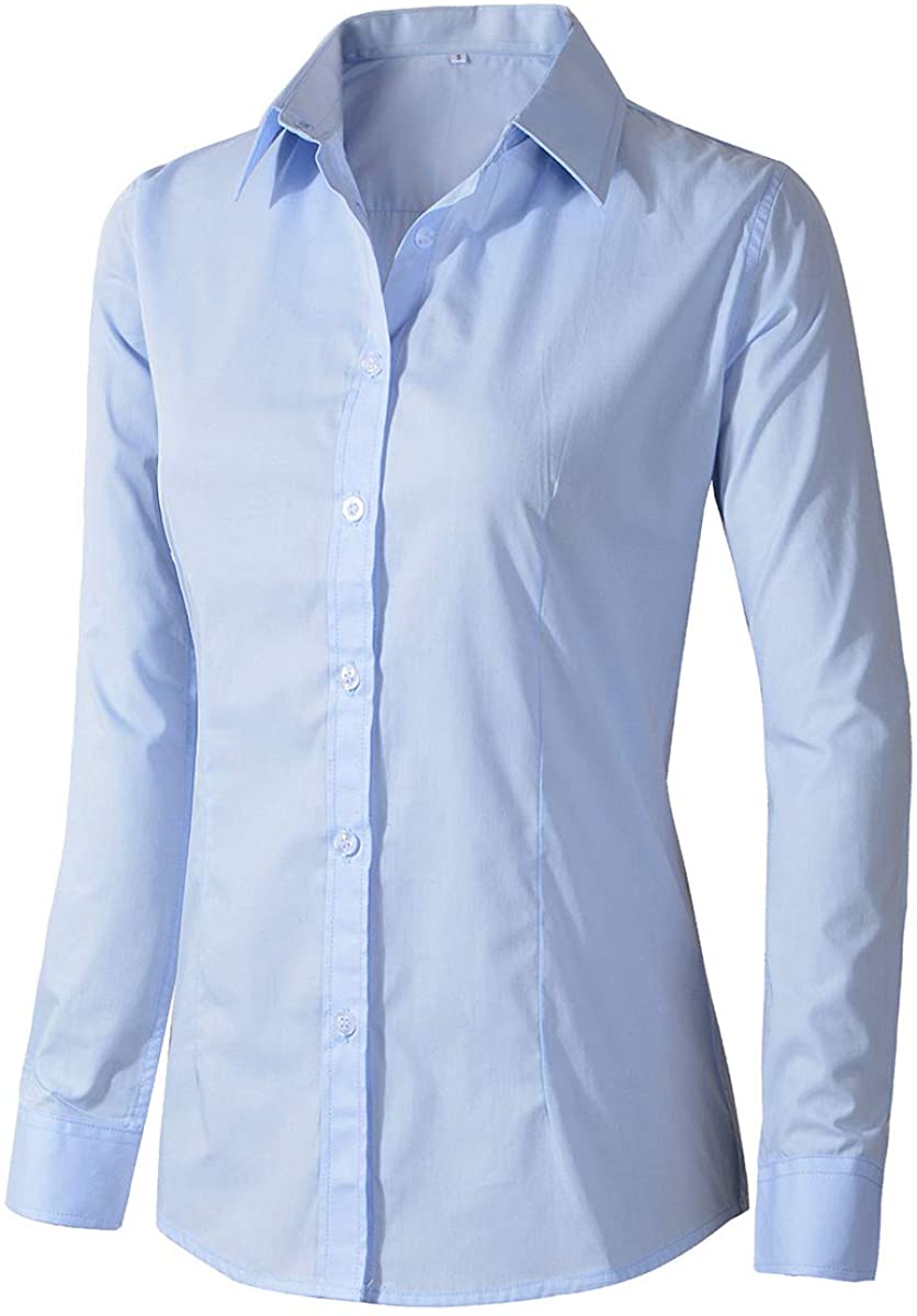 baby blue work shirt