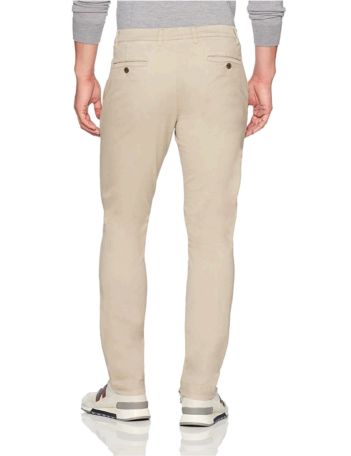 stretch slim fit chino pants