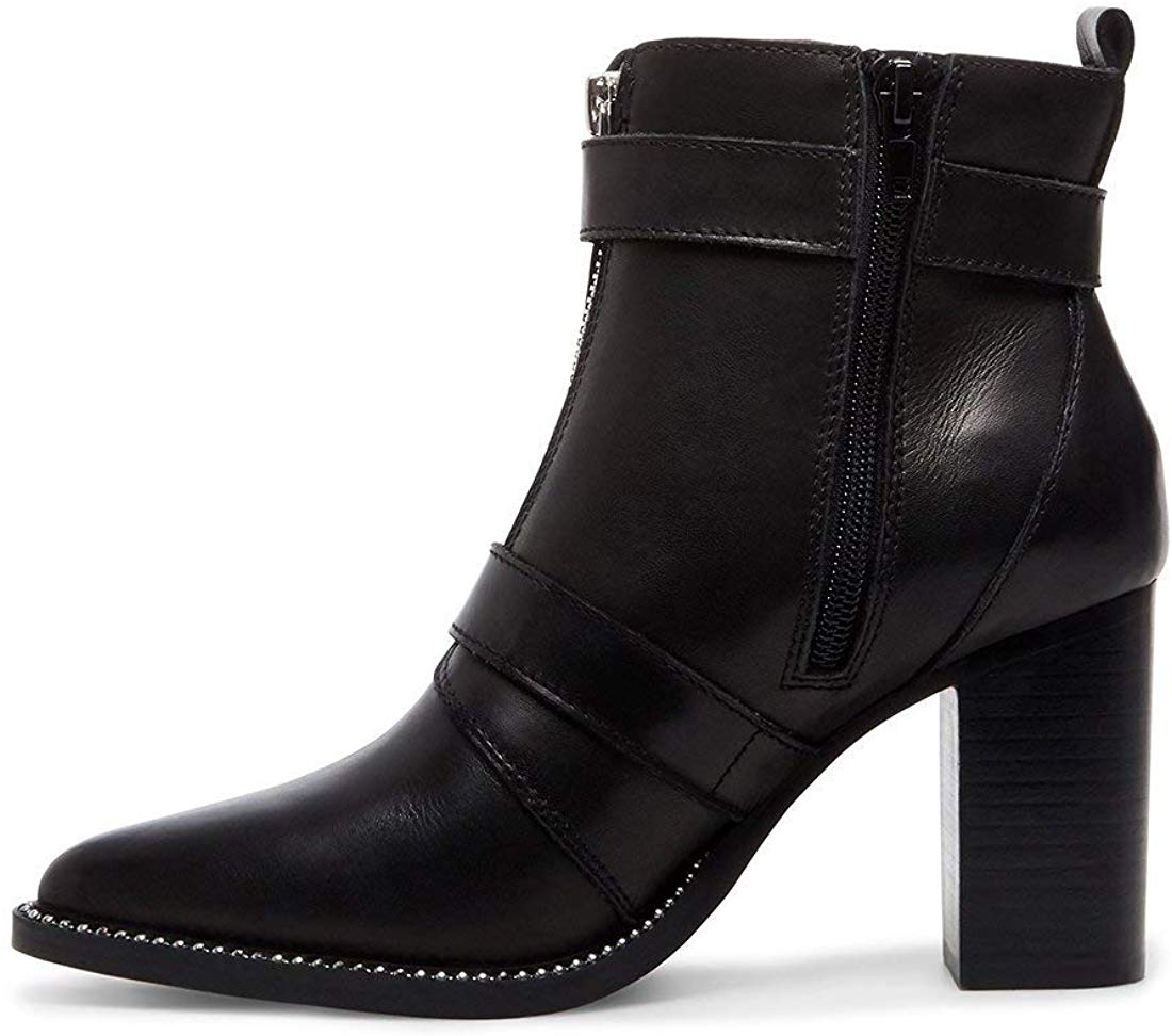 sunnyside black leather steve madden