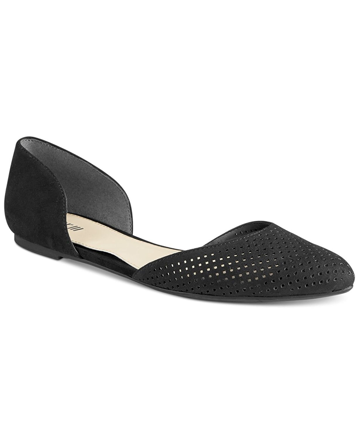 Bar III Womens Luna Fabric Pointed Toe Casual Slide Sandals Black Size 95 Bar III Womens Luna Fabric Pointed Toe Casual Slide Sandals Black Size 95