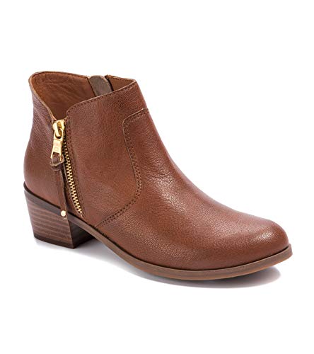 Sole Bound by Baretraps Womens Uriel Leather Almond Toe, Brush Brown ...