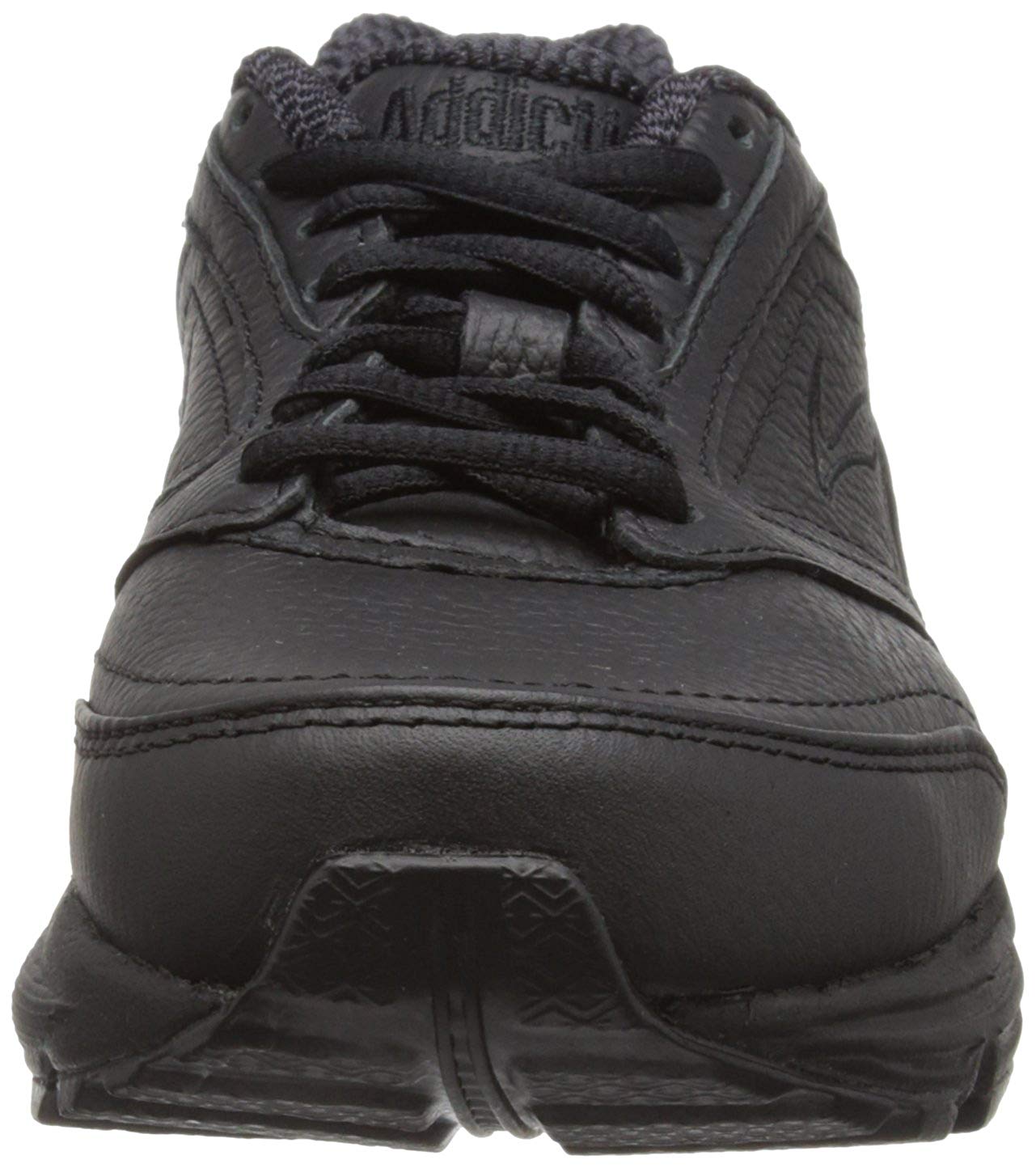 Brooks Womens Addiction Walker Leather Low Top Lace Up Running, Black ...