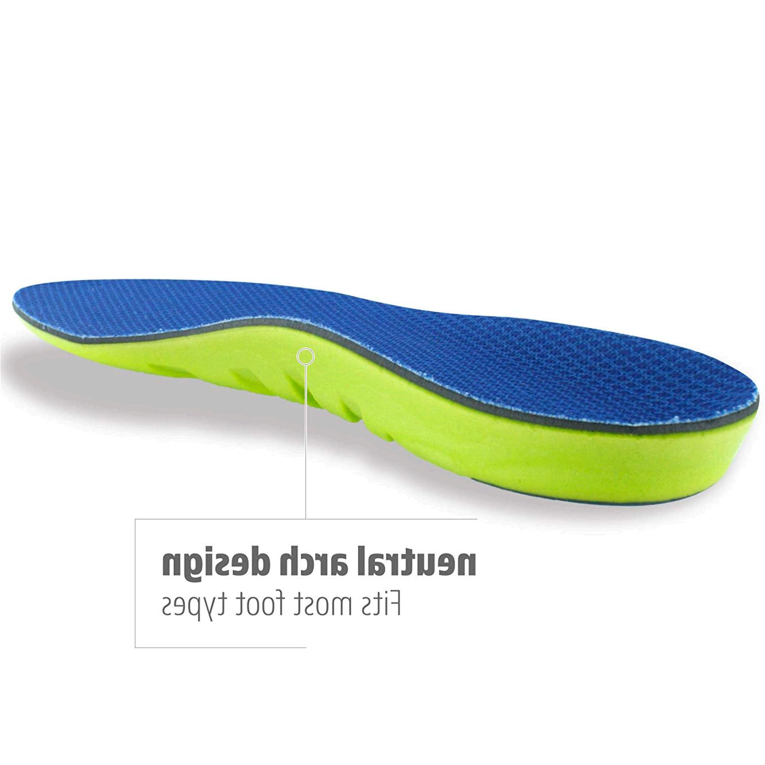 Sof Sole Insoles Women's Athlete Performance FullLength Gel, Blue