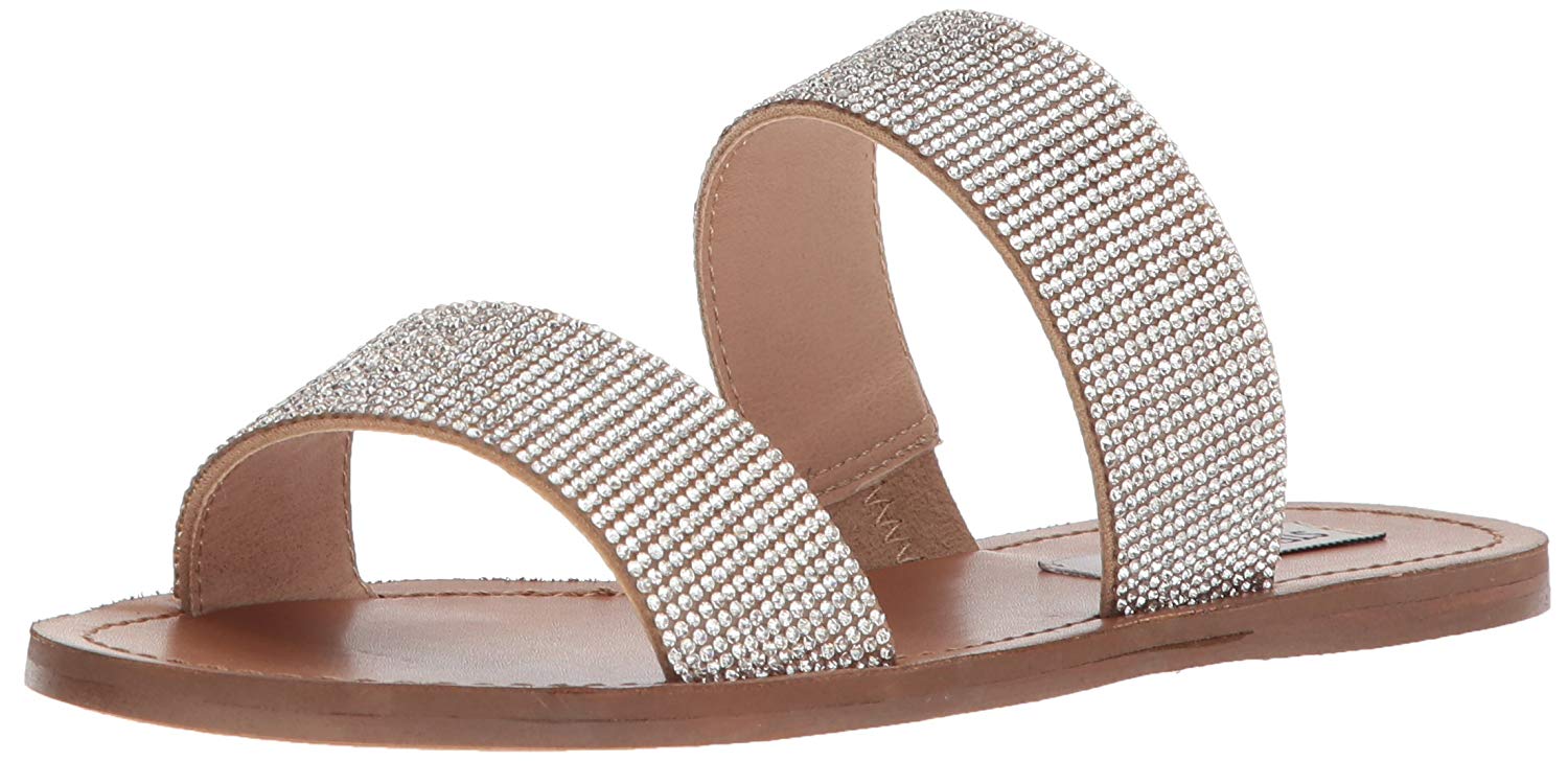 steve madden women's view mesh slide sandals