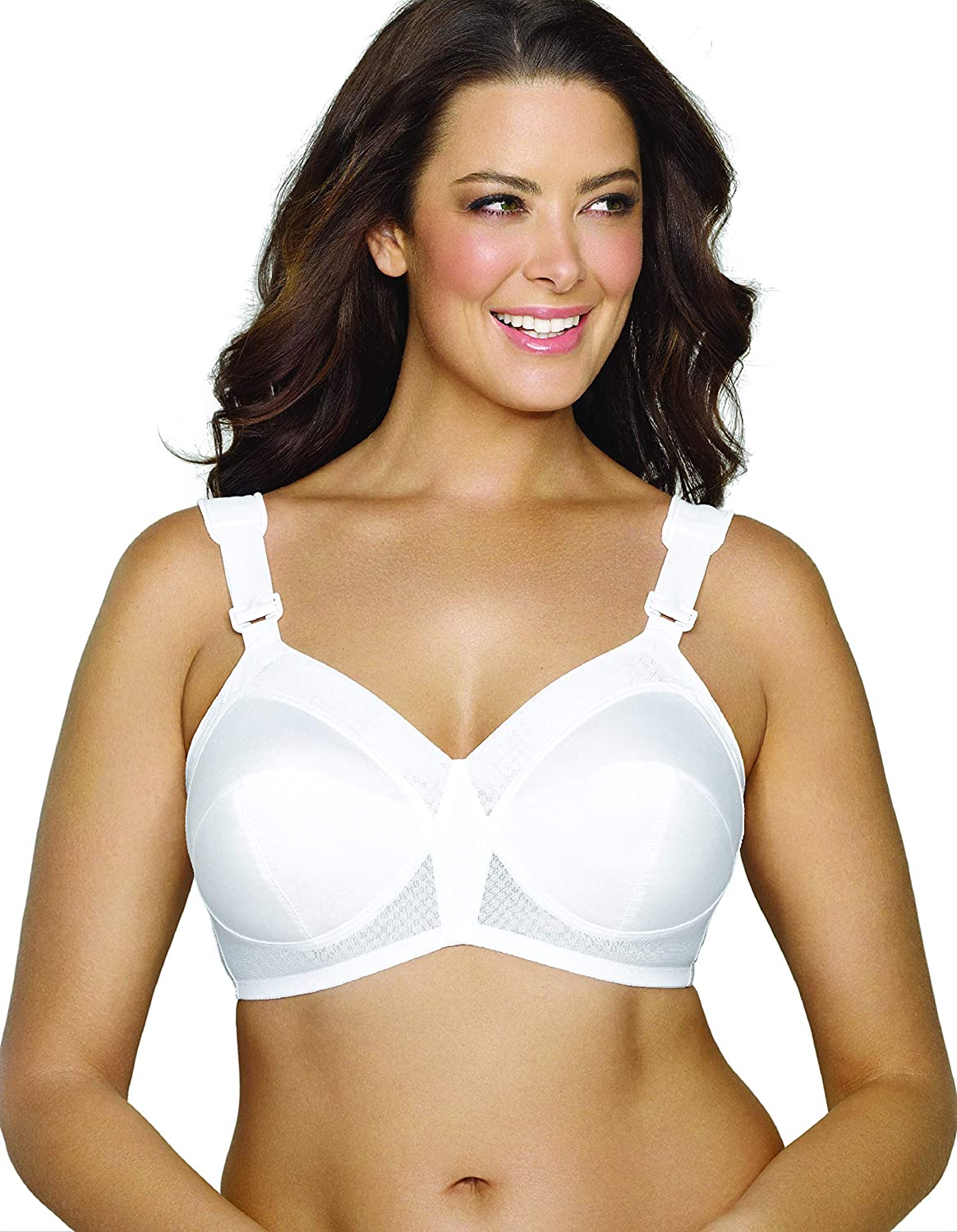 Exquisite Form Fully Women's Original Full Support Bra, White, Size