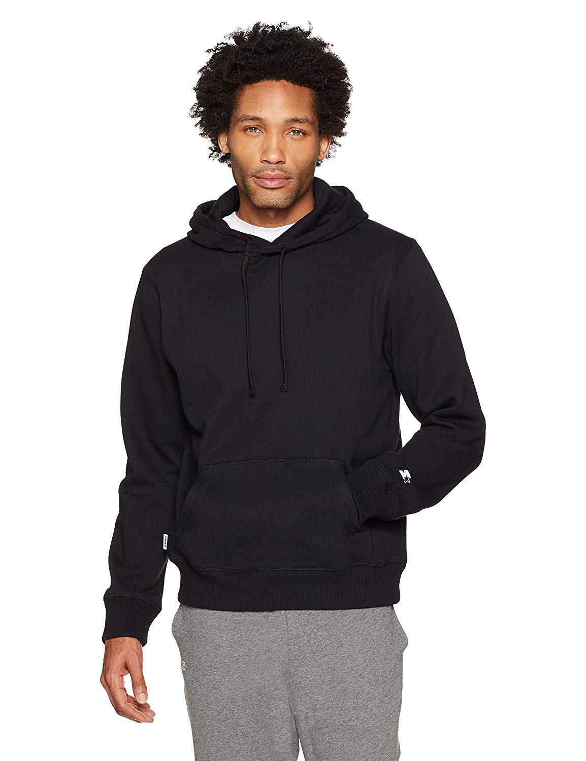 Starter Men's Pullover Hoodie, Exclusive, Black, Large, Black, Size ...