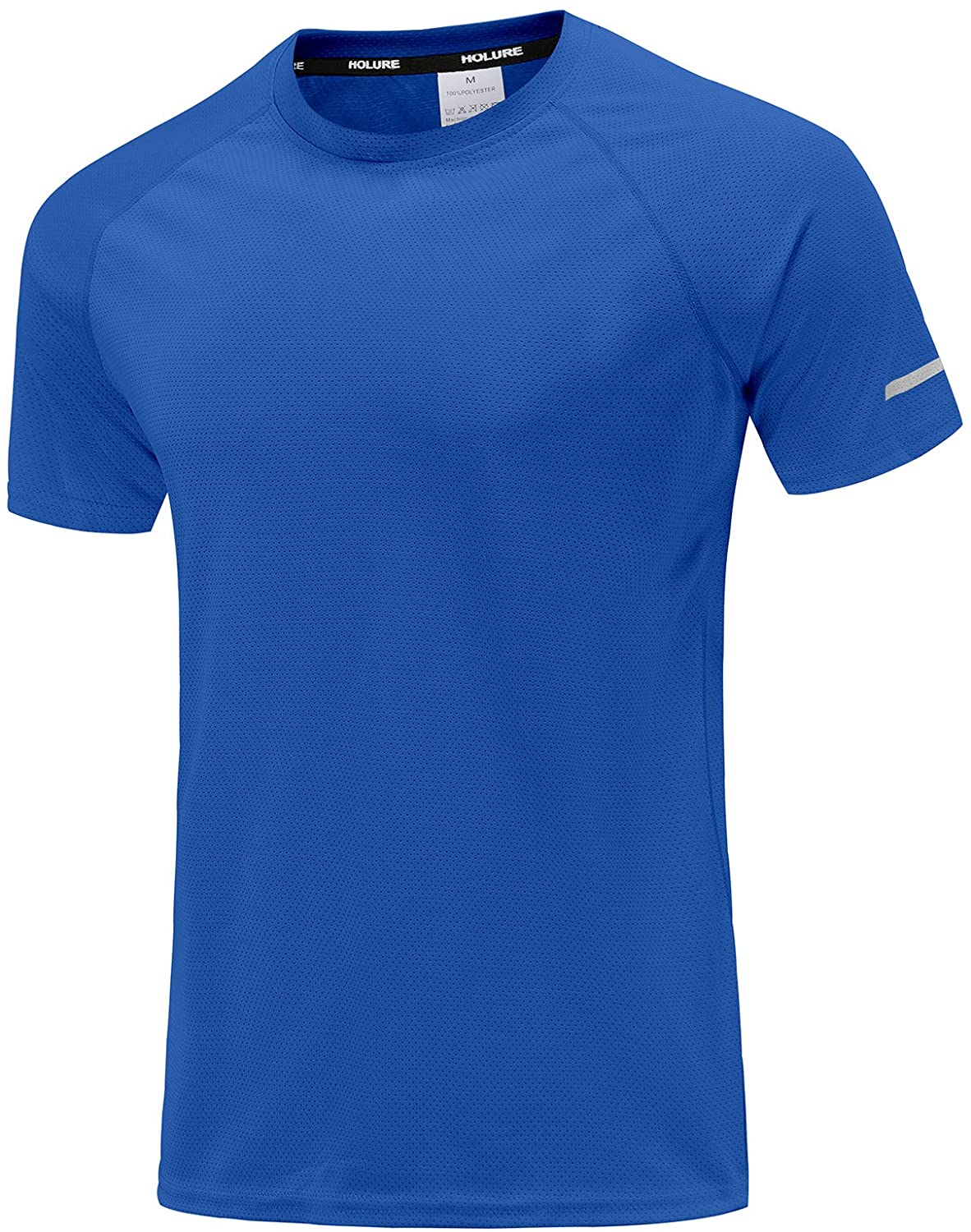 Holure Men�s Mesh QuickDry Short Sleeve Workout Shirt