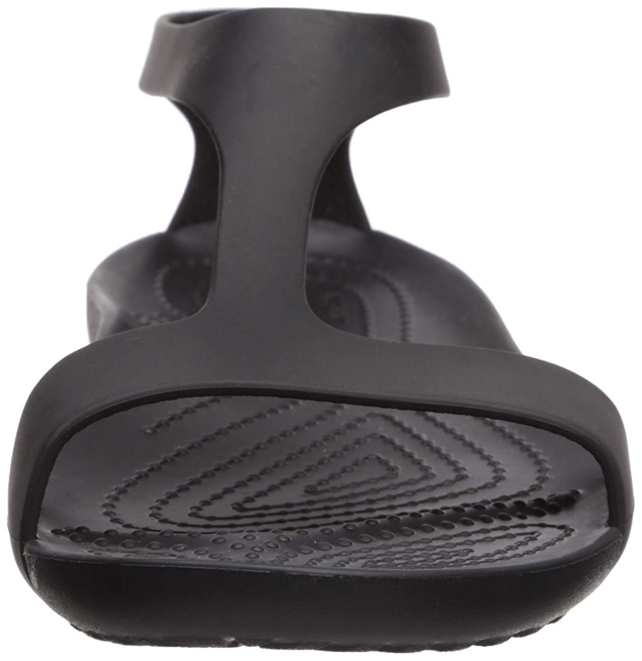 serena flat crocs