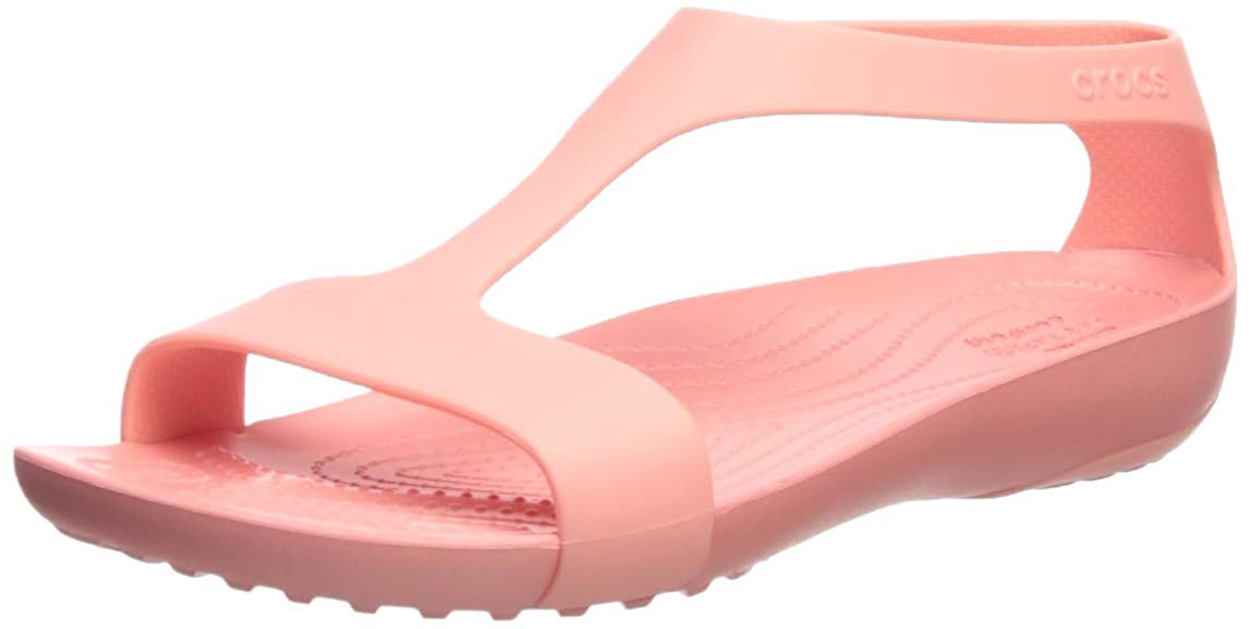 crocs women's serena flat sandal