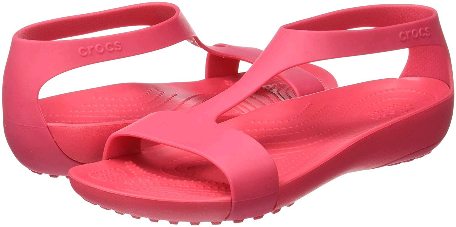 crocs women's serena flat sandal