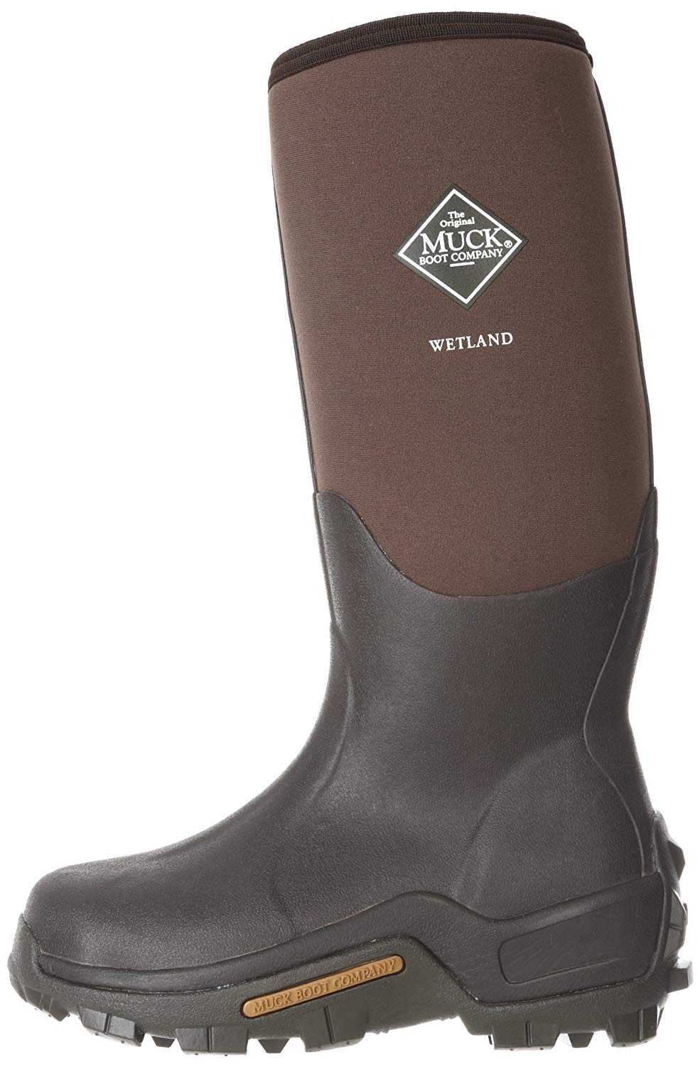 Muck Boot Womens Wetland Fabric Closed Toe MidCalf Combat Boots, Tan