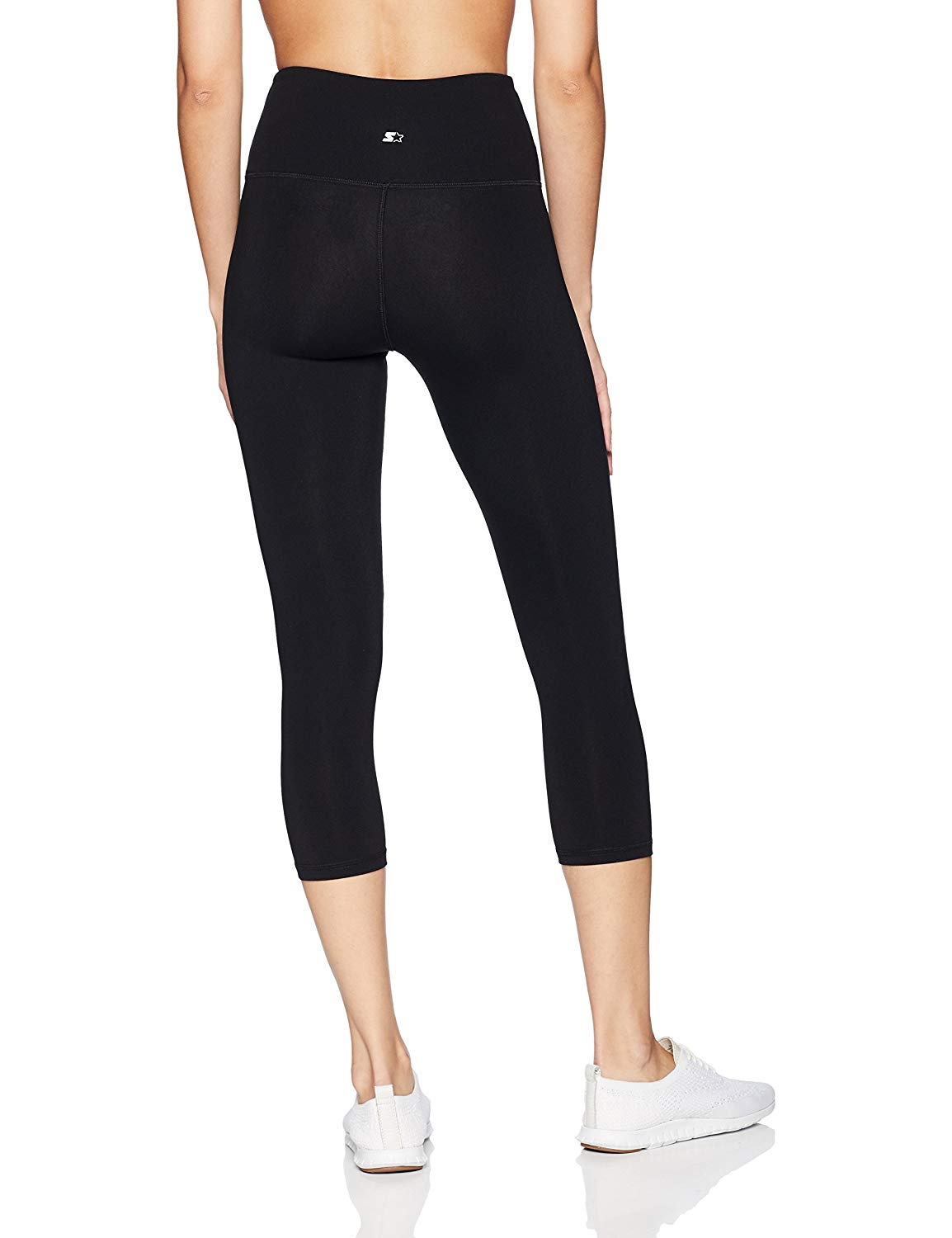 Starter Women's 20" Capri Workout Legging with Tummy Control,, Black