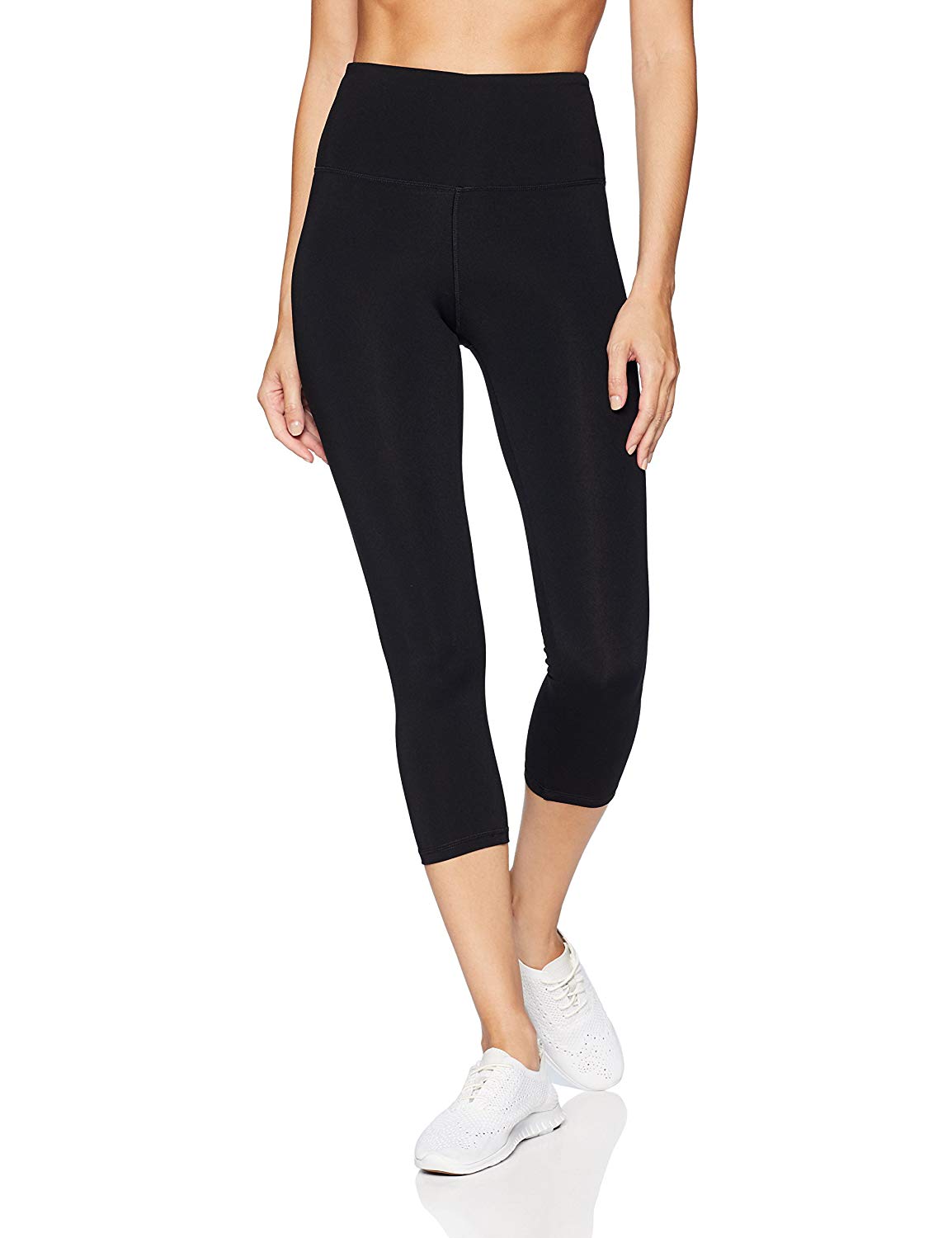 Starter Women's 20" Capri Workout Legging with Tummy Control,, Black