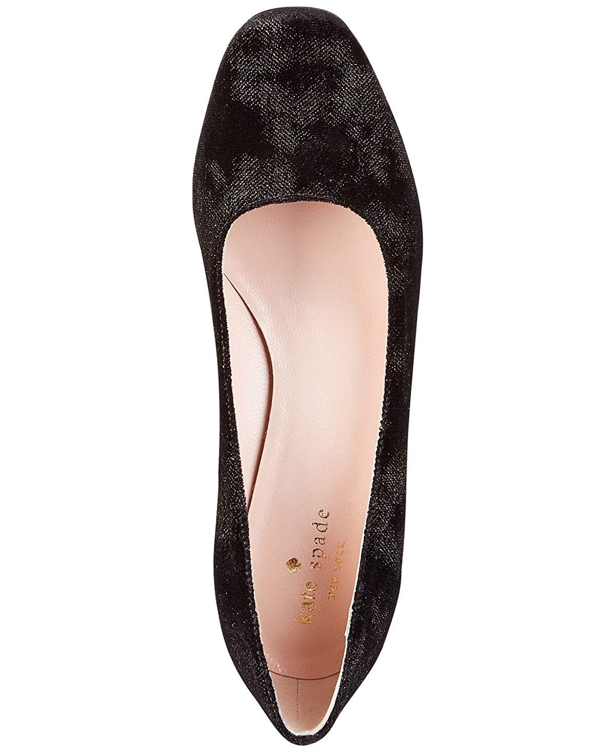 Kate Spade New York Womens Closed Toe Classic Pumps, Black/Gold, Size 7