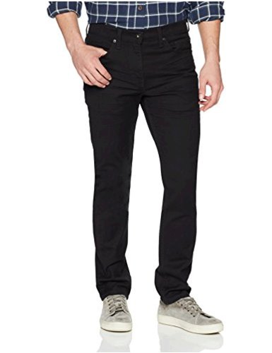 Signature by Levi Strauss & Co. Gold Label Men's Skinny, Black, Size ...