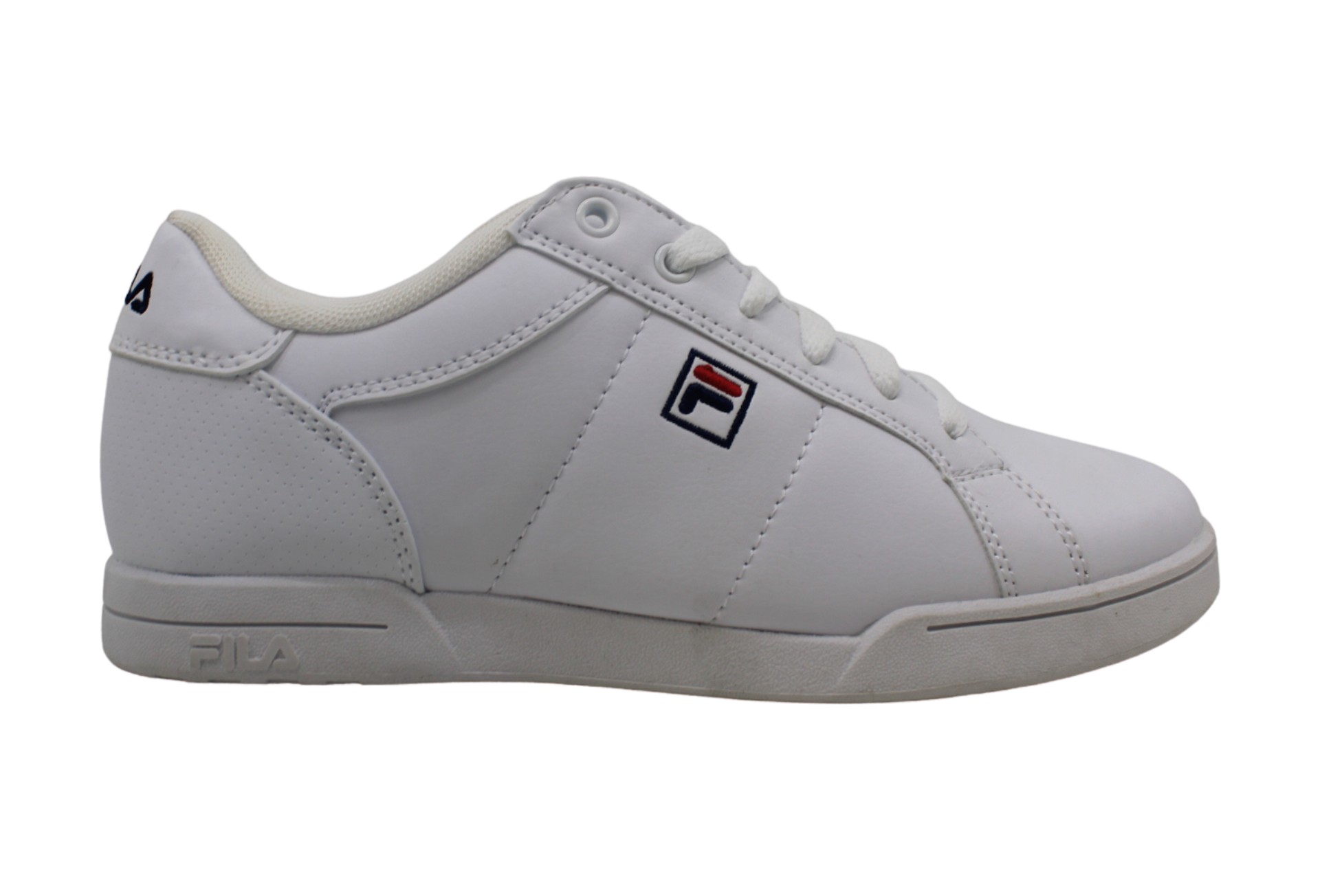 Fila Womens New Campora Low Top Lace Up Walking Shoes, White, Size 8.0 ...